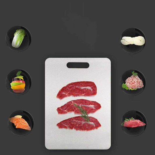 Pure Stainless Steel Chopping Board for Kitchen